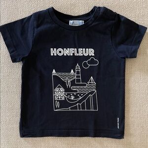 Jacadi Navy Graphic Tee for Kids
